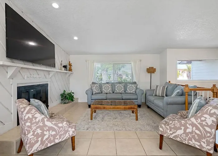 Ferienhaus Stunning Waterfront Pool Walk To & Restaurants Large Private Pool Clearwater Beach