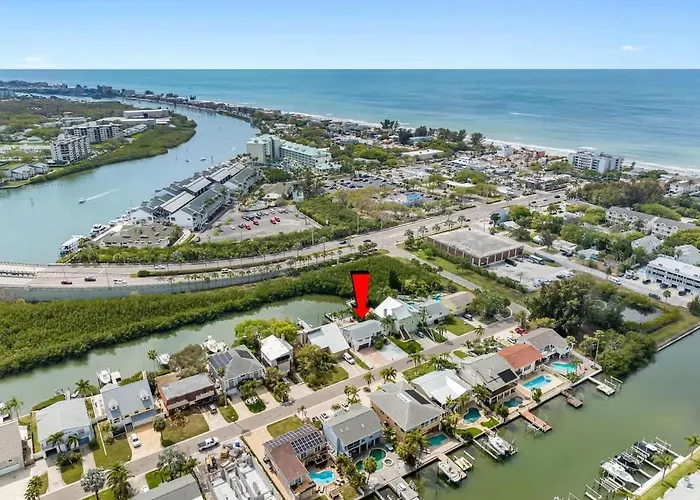 Stunning Waterfront Pool Walk To & Restaurants Large Private Pool Ferienhaus Clearwater Beach