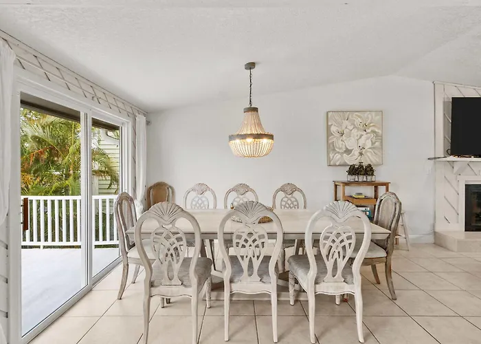 Ferienhaus Stunning Waterfront Pool Walk To & Restaurants Large Private Pool Clearwater Beach